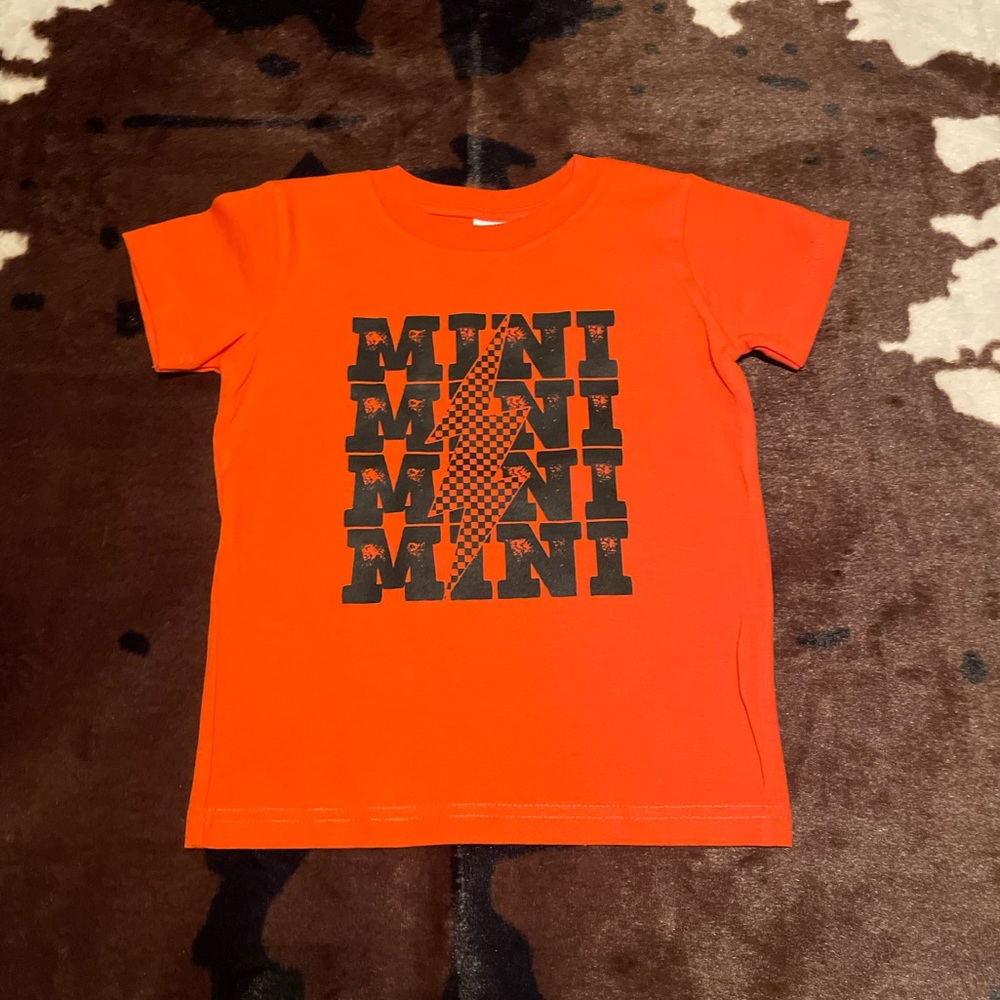 Toddler Orange “Mini” Tee!